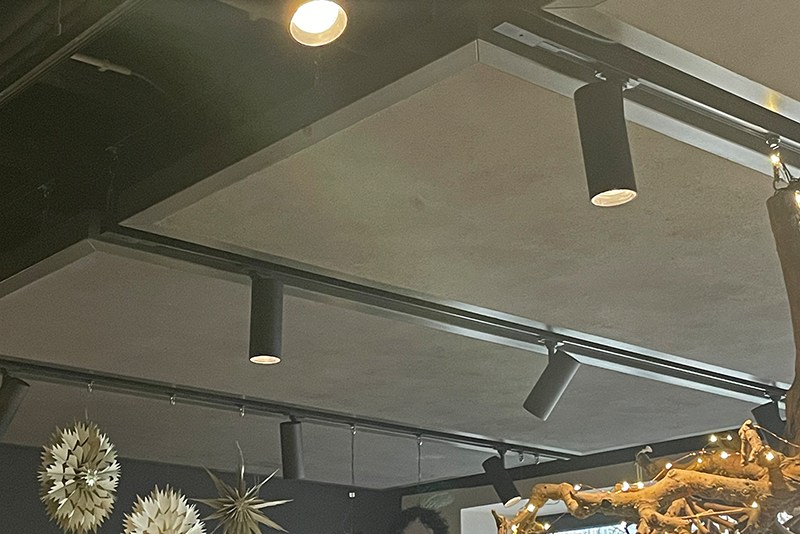 Rendering von ArgillaTherm Deckensegeln